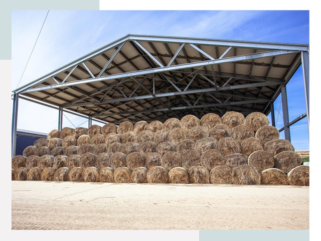 Строительство сенохранилищ в Сланцы от 620 руб.