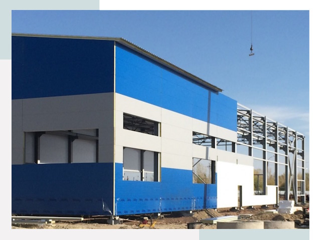 Монтаж ангаров в Сланцах от 620 руб. - СтальСтрой-Слы