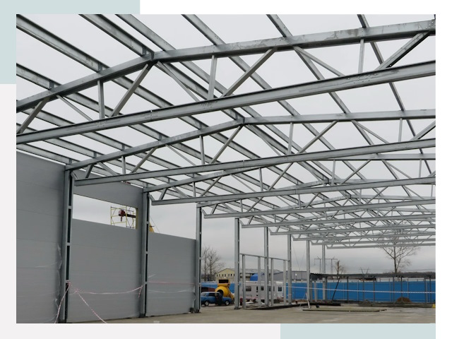 Строительство складов в Сланцы от 620 руб. за м²