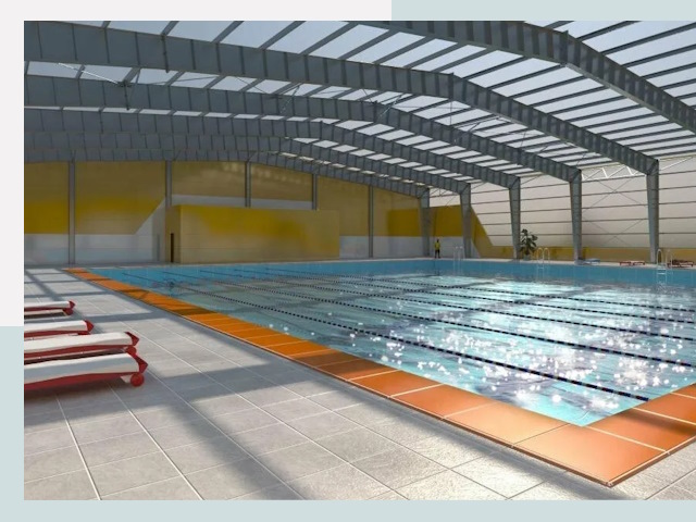 Строительство крытых бассейнов в Сланцах