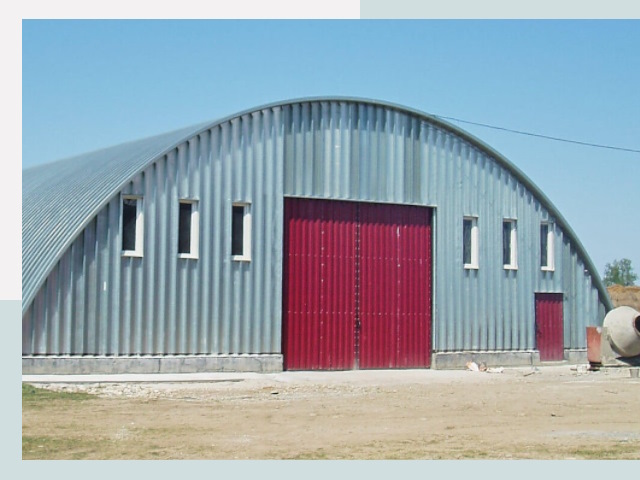 Бескаркасные ангары в Сланцы от 620 руб. - СтальСтрой-Слы