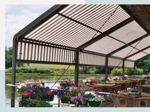 Элегантные навесы для кафе от 620 руб в Сланцы