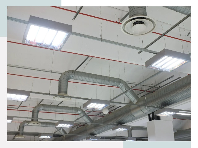 Вентиляция ангаров в Сланцах