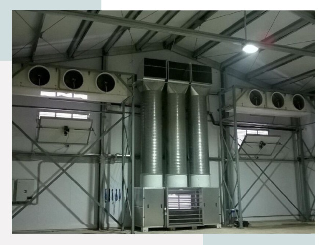 Инженерные системы для ангаров в Сланцах