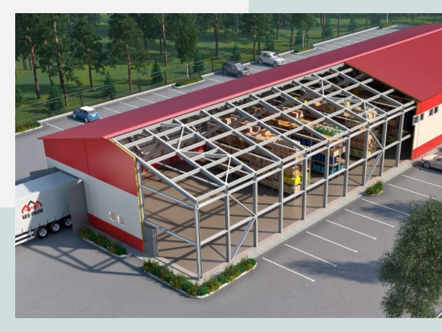 Проектирование ангаров в Сланцах от 620 руб.